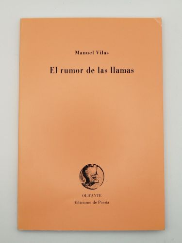 Portada del libro de El rumor de las llamas [Dedicado]