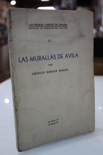 Portada del libro de Las murallas de Ávila.