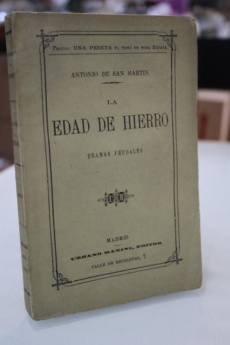 Portada del libro de La Edad de Hierro. Dramas Feudales.
