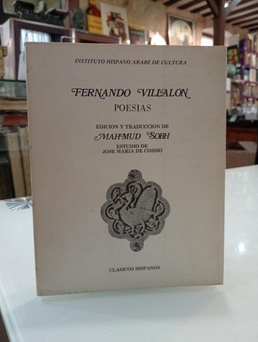 Portada del libro de Poesías