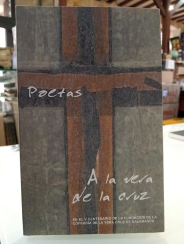 Portada del libro de Poetas a la vera de la cruz