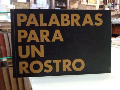 Portada del libro de Palabras para un rostro