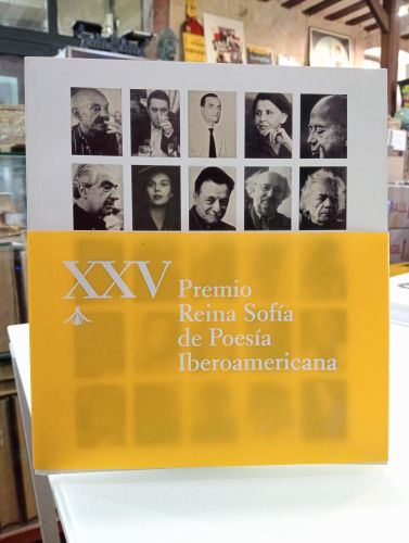 Portada del libro de XXV Premio Reina Sofía de Poesía Iberoamericana