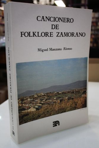 Portada del libro de Dedicado.- Cancionero de folklore zamorano.- Tomo I. Documentos