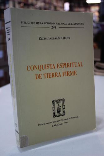 Portada del libro de Conquista espiritual de tierra firme.