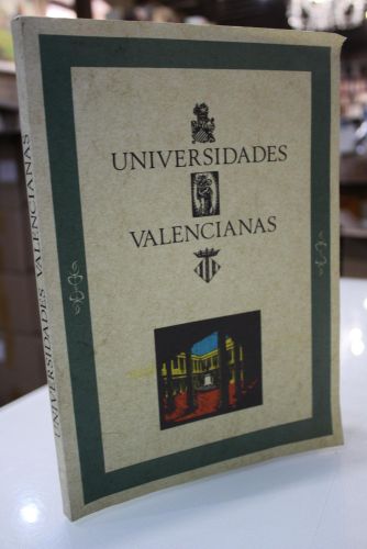 Portada del libro de Universidades valencianas