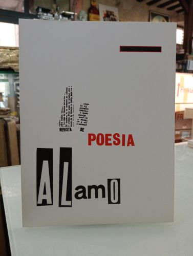 Portada del libro de Álamo. Revista de poesía. Número homenaje a José Ledesma Criado