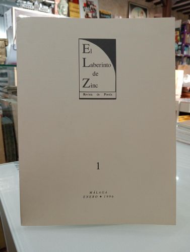 Portada del libro de El Laberinto de Zinc. Revista de poesía Nº1