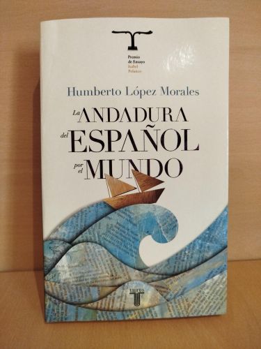Portada del libro de La andadura del español por el mundo (Historia)