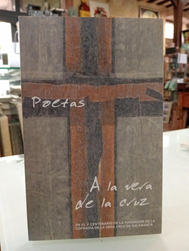 Portada del libro de Poetas a la vera de la cruz