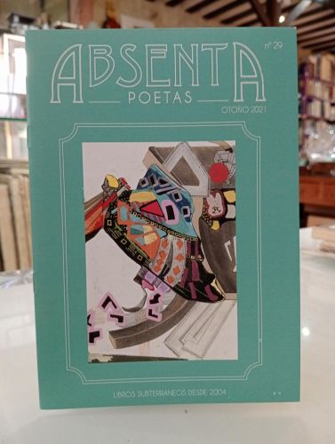 Portada del libro de Absenta Poetas, Nº29