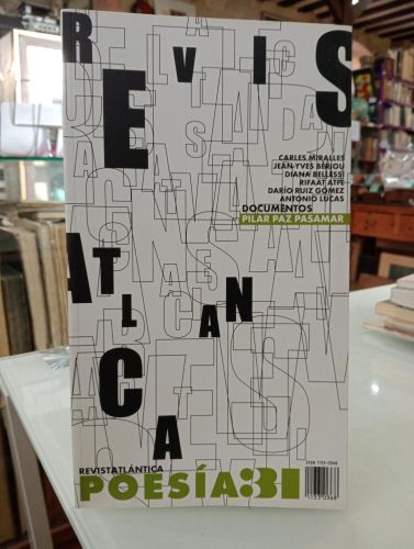 Portada del libro de RevistaAtlántica Poesía, Nº31