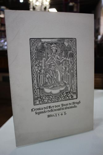 Portada del libro de Crónica del Rey Don Juan Segundo de Aragón. Abreviada