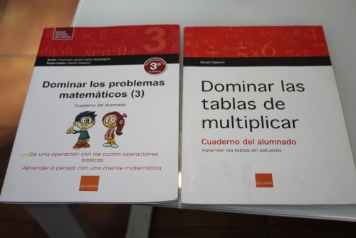 Portada del libro de Dominar los problemas matemáticos (3). + Dominar las tablas de multiplicar.- Cuaderno del alumnado.