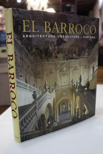 Portada del libro de El Barroco. Arquitectura-Escultura-Pintura.