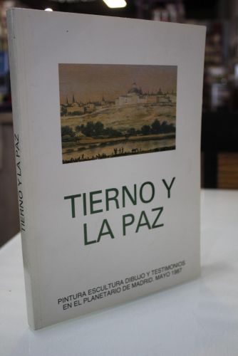 Portada del libro de Tierno y la paz. Pintura, escultura, dibujo y testimonios en el planetario de Madrid