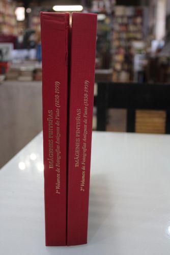 Portada del libro de Imágenes pinteñas. Fotografías Antiguas de Pinto.- 2 volúmenes.