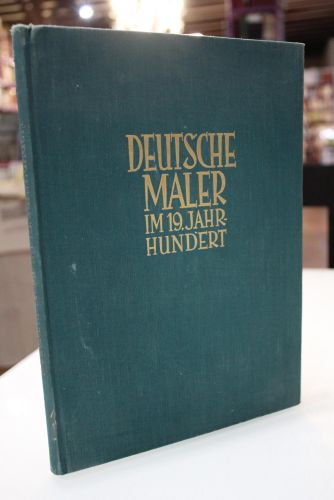 Portada del libro de 1927. Deutsche Maler. Im 19. Jahrhundert.