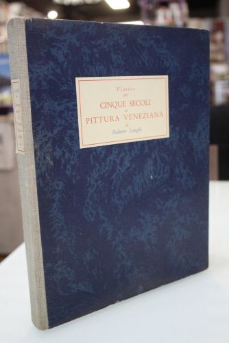 Portada del libro de Viatico per Cinque Secoli di Pittura Veneziana