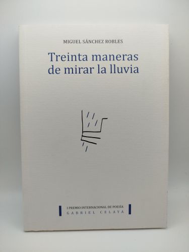 Portada del libro de Treinta maneras de mirar la lluvia