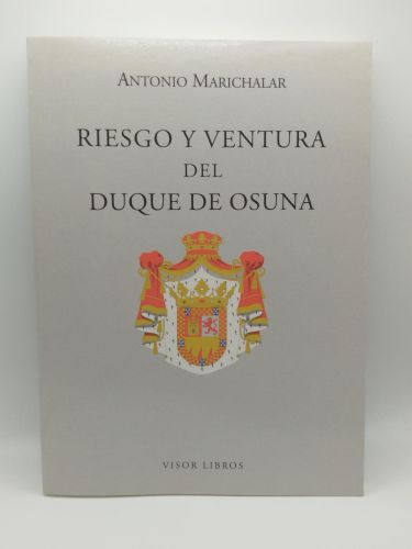 Portada del libro de Riesgo y ventura del Duque de Osuna
