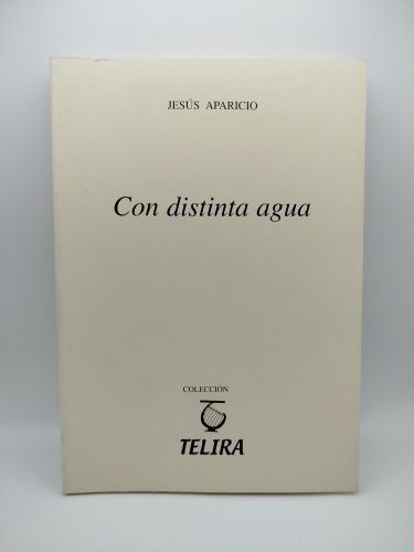Portada del libro de Con distinta agua