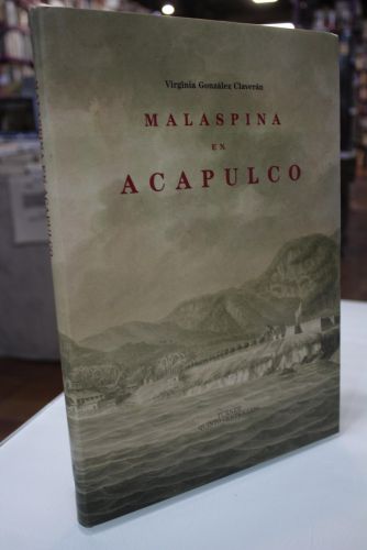 Portada del libro de Malaspina en Acapulco