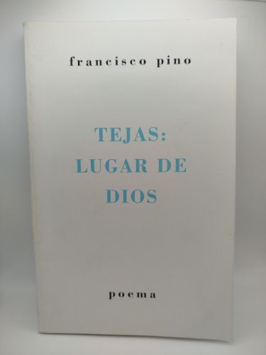 Portada del libro de Tejas, lugar de Dios