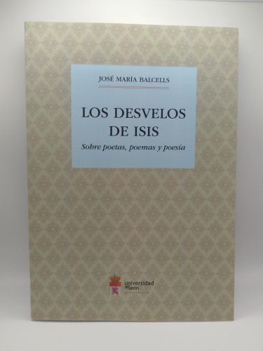 Portada del libro de Los desvelos de Isis