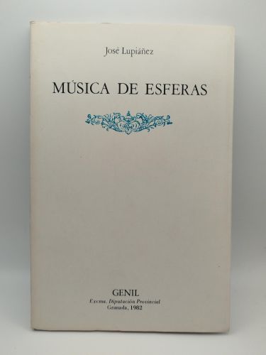 Portada del libro de Música de esferas