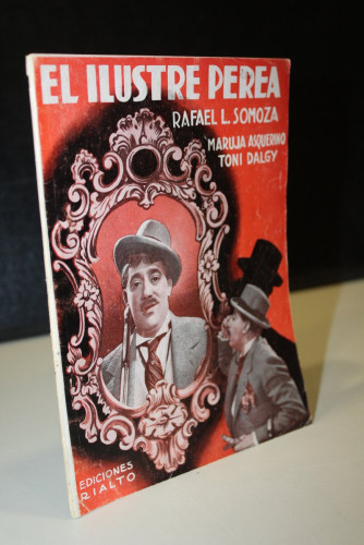 Portada del libro de El Ilustre Perea.- Busch, Jose. (Dirección).- Biblioteca-Cine Rialto