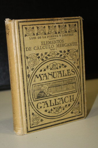 Portada del libro de Elementos de cálculo mercantil. Tomo I