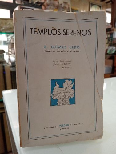 Portada del libro de Templos Serenos