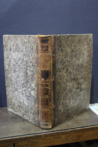 Portada del libro de (Libro de grabados 1665 sobre la biblia) Les peintures sacrees sur la Bible