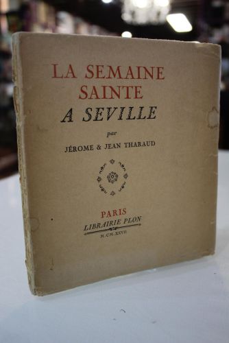 Portada del libro de La Semaine Sainte a Séville.