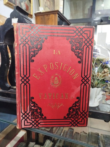 Portada del libro de La Exposición Vaticana Ilustrada.