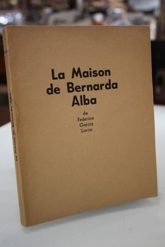 Portada del libro de La Maison de Bernarda Alba.