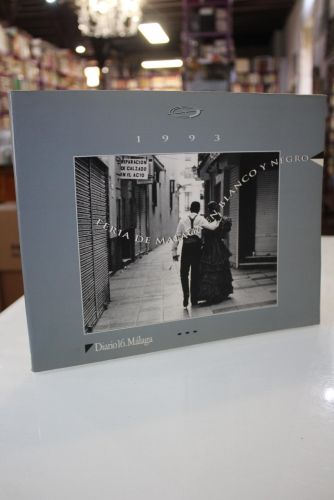 Portada del libro de Feria de Málaga en Blanco y Negro. 1993