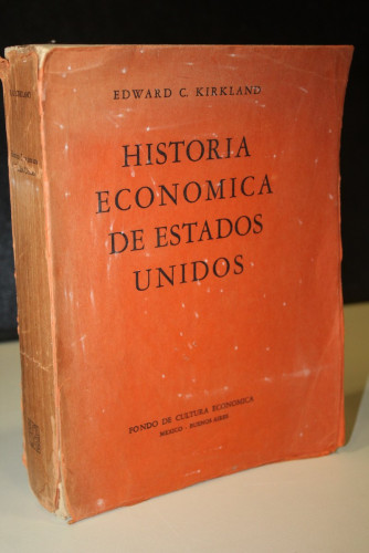 Portada del libro de Historia económica de Estados Unidos