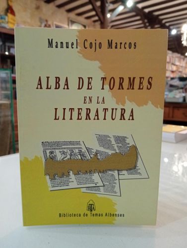 Portada del libro de Alba de Tormes en la Literatura