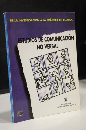 Portada del libro de Estudios de comunicación no verbal.- Cestero, Ana Mª (coord.)