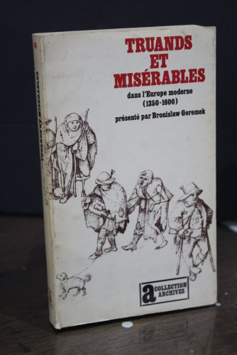 Portada del libro de Truands et misérables dans l'Europe moderne (1350-1600).