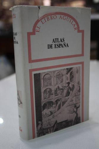 Portada del libro de Atlas de España.- El libro Aguilar. 