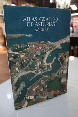 Portada del libro de Atlas Gráfico de Asturias. 