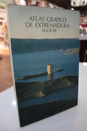Portada del libro de Atlas Gráfico de Extremadura. 