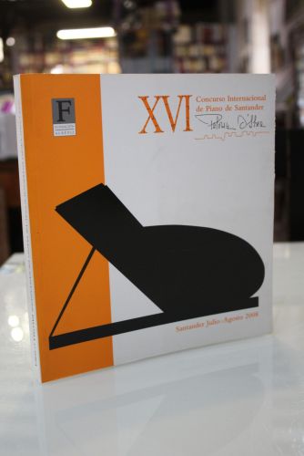 Portada del libro de XVI Concurso Internacional de Piano de Santander Paloma O´Shea