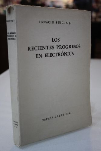 Portada del libro de Los recientes progresos en Electrónica