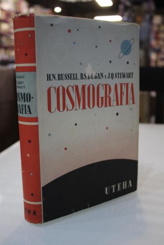 Portada del libro de Cosmografía.