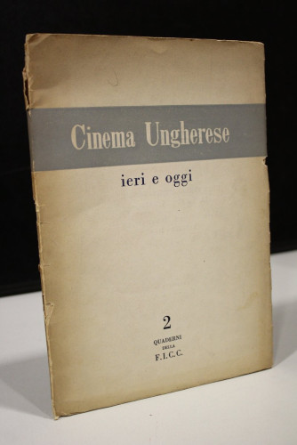 Portada del libro de Cinema Ungherese ieri e oggi.
