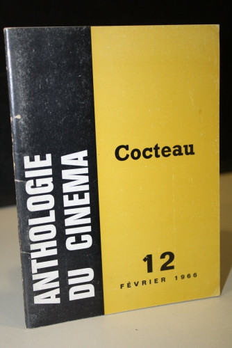 Portada del libro de Anthologie Du Cinéma: Cocteau. Nº 12 - Février 1966